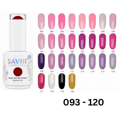 SAVNI 093 - 120 GEL POLISH BOTTLE