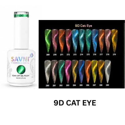 9D CAT EYE  SAVNI GEL POLISH