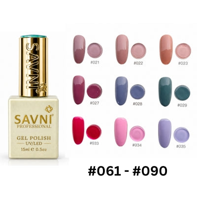 SAVNI ADVANCED UV GEL POLISH #061 - #090
