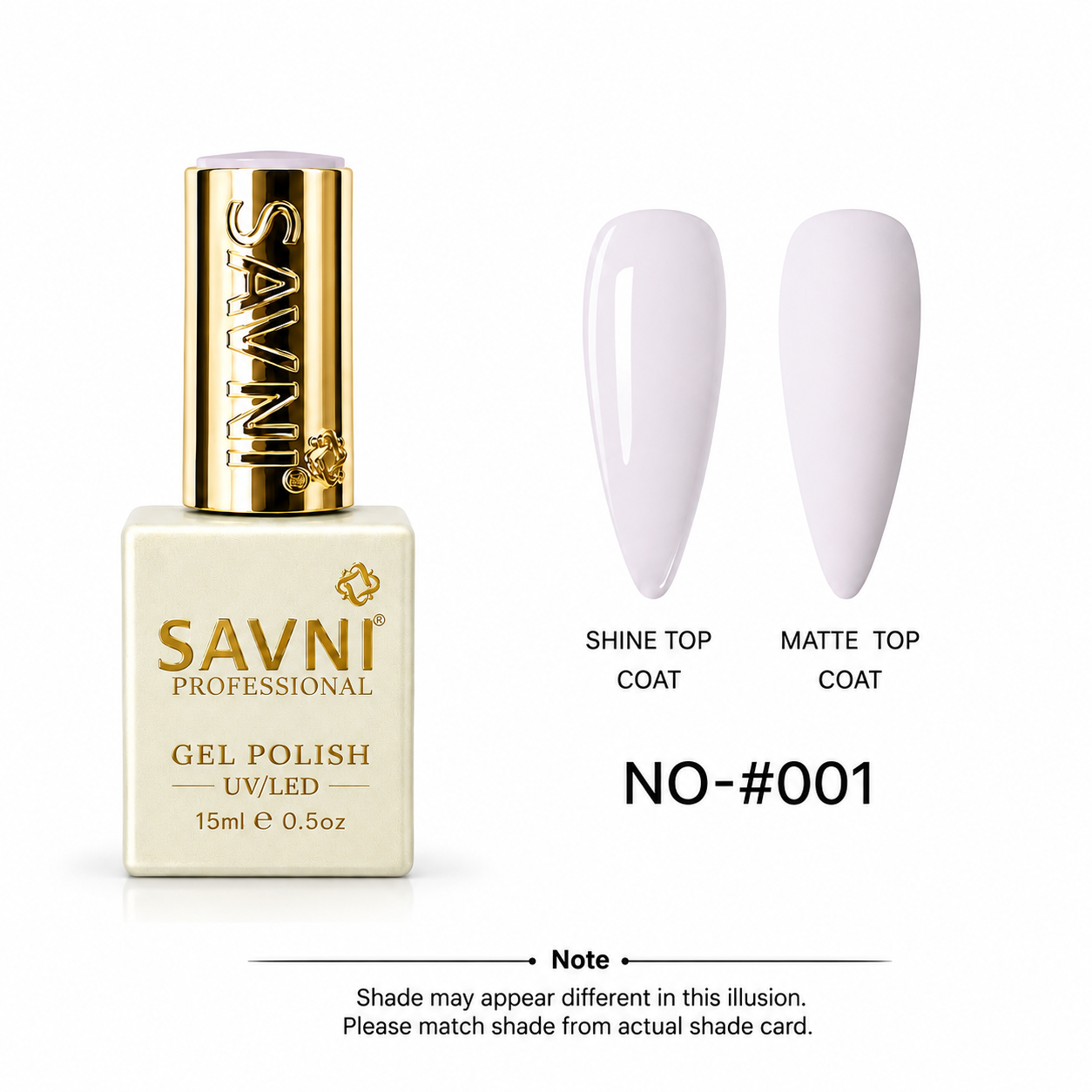 SAVNI ADVANCED UV/LED GEL POLISH-#001