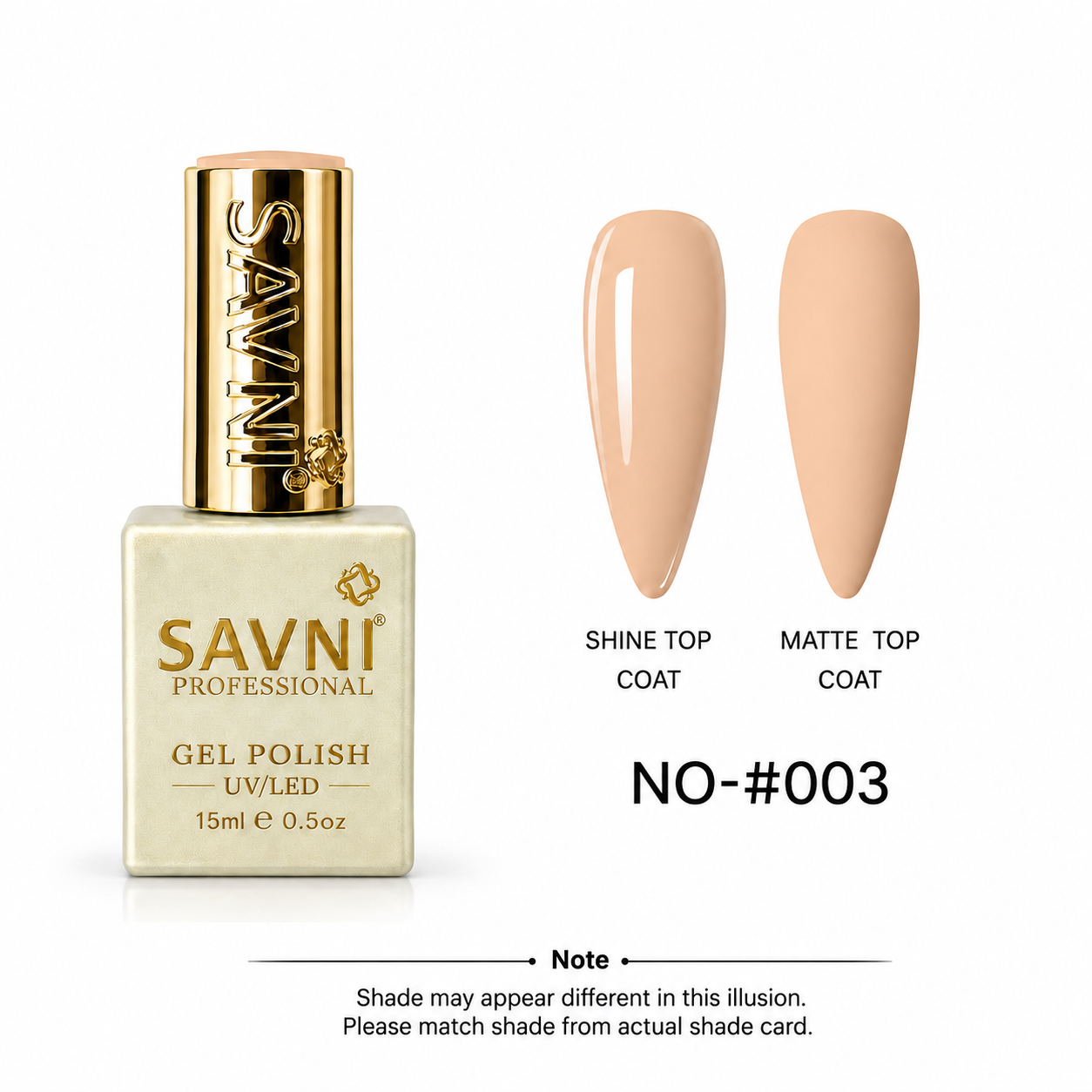 SAVNI ADVANCED UV/LED GEL POLISH-#003