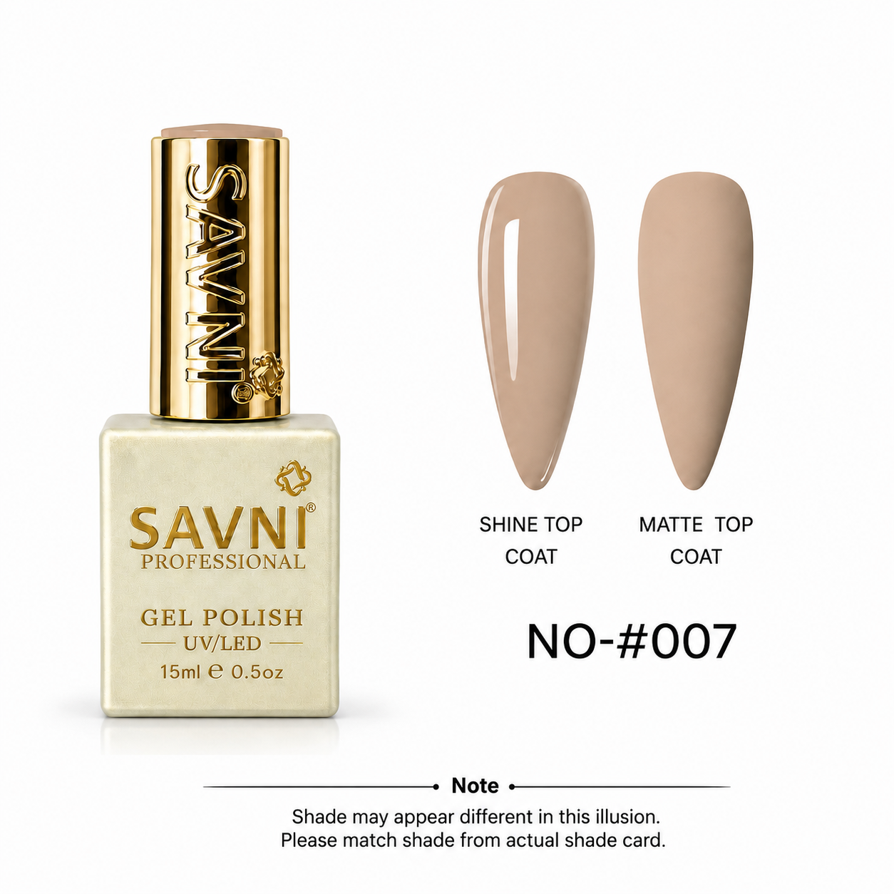 SAVNI ADVANCED UV/LED GEL POLISH-#007