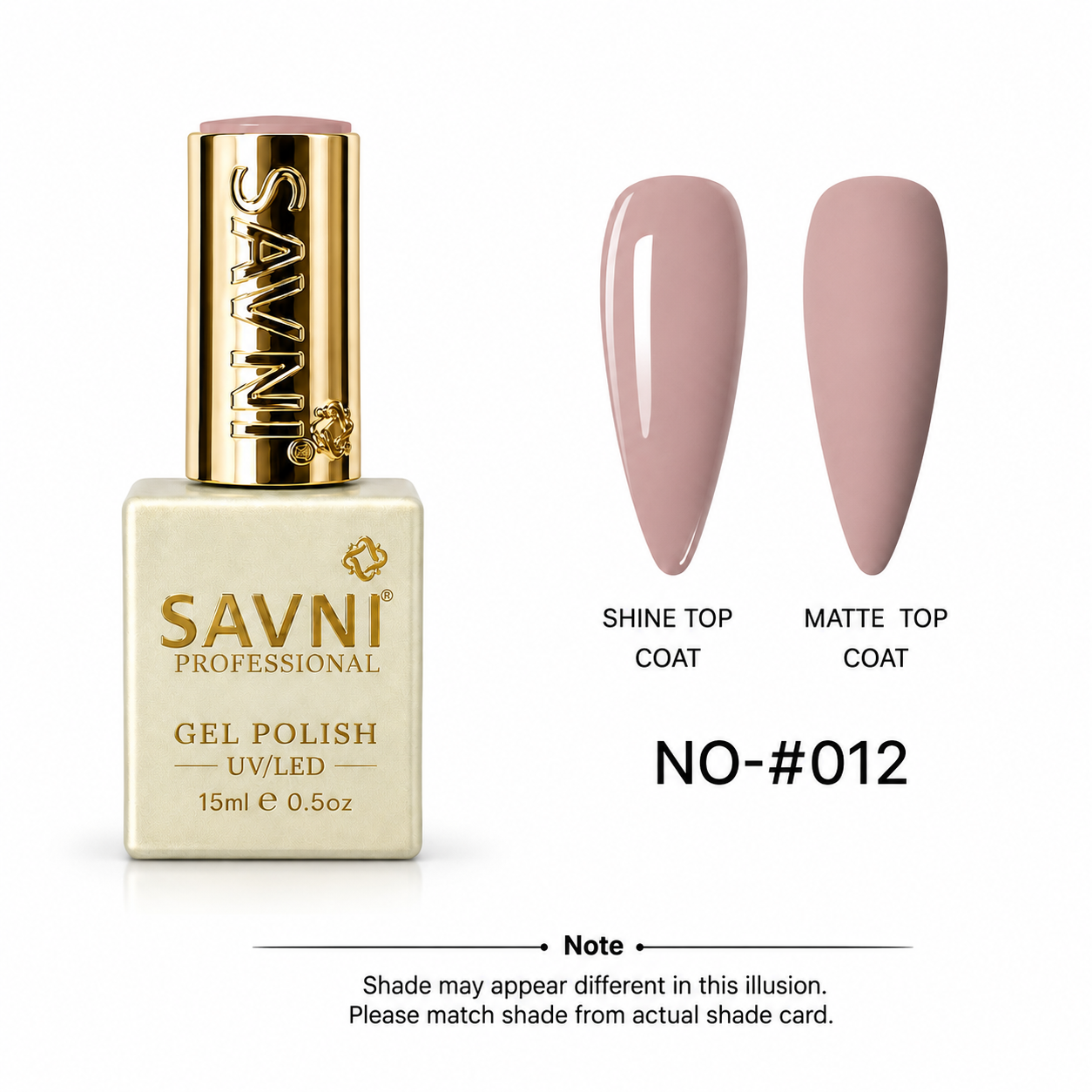 SAVNI ADVANCED UV/LED GEL POLISH-#012