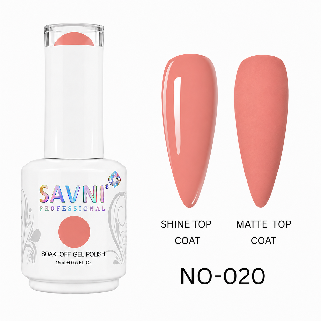 UV/LED SOAK OFF GEL POLISH-020-W