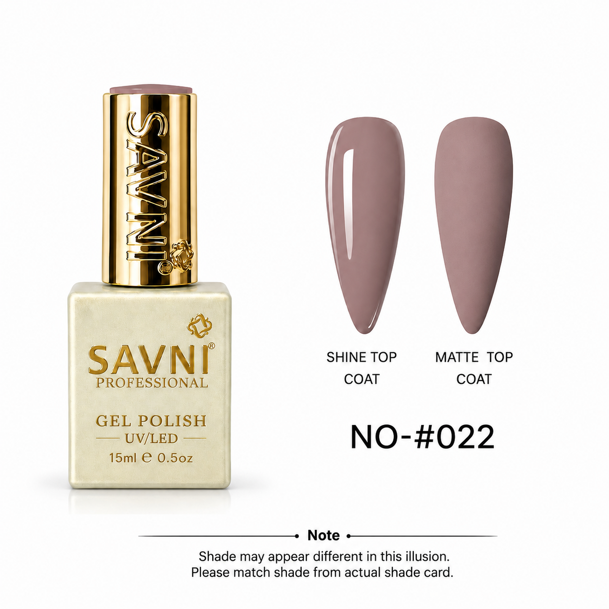 SAVNI ADVANCED UV/LED GEL POLISH-#022