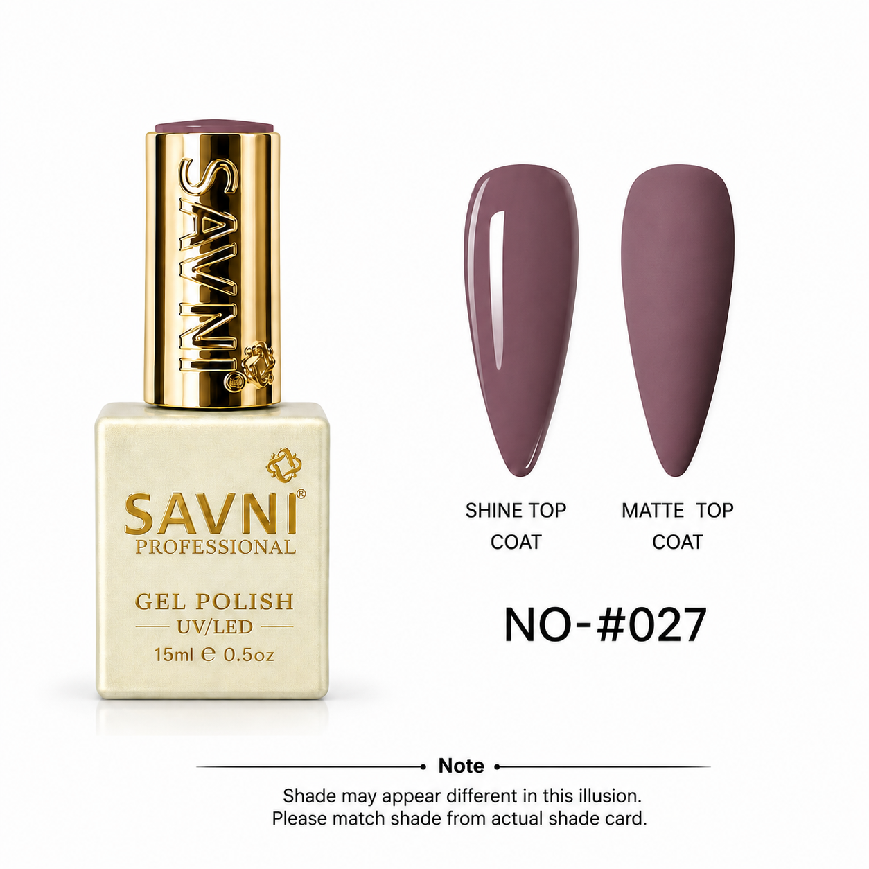SAVNI ADVANCED UV/LED GEL POLISH-#027