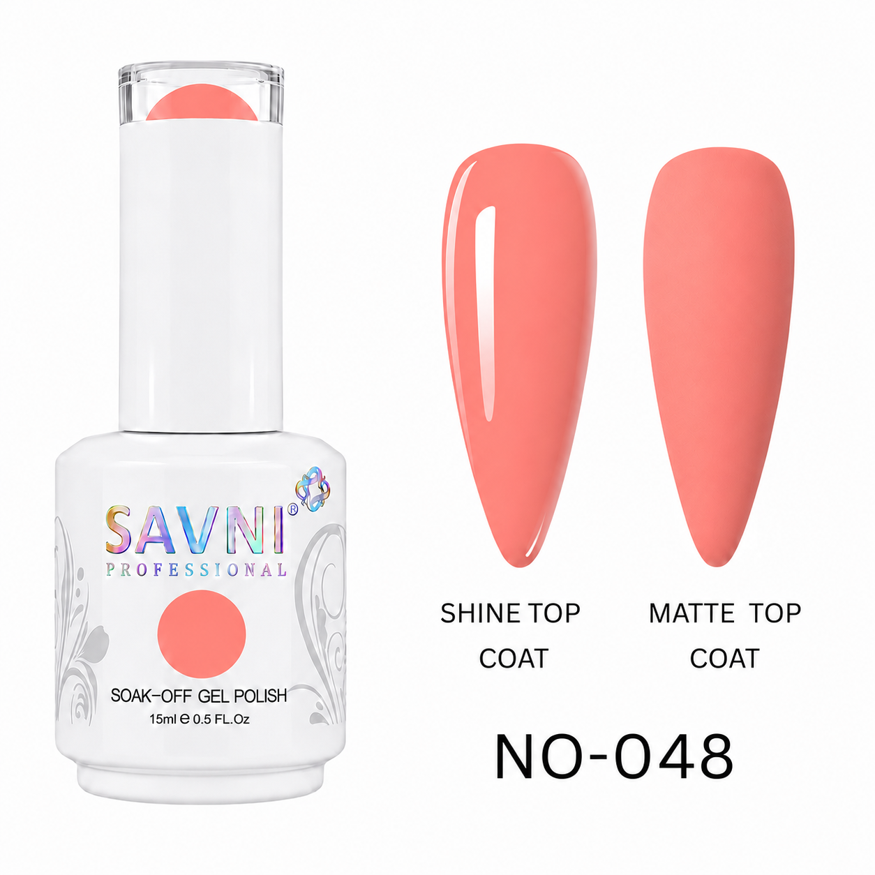 UV/LED SOAK OFF GEL POLISH-048-W
