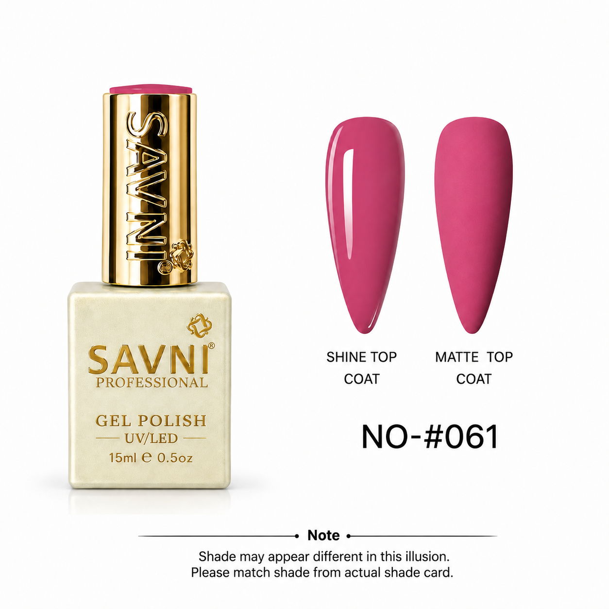 SAVNI ADVANCED UV/LED GEL POLISH-#061