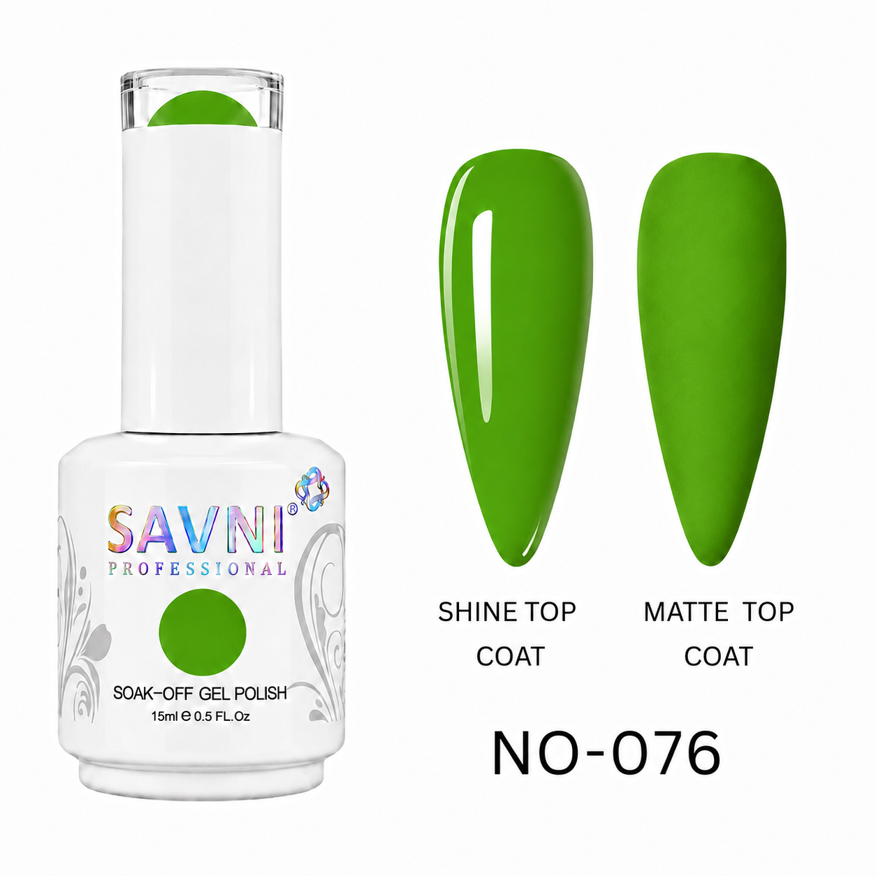 UV/LED SOAK OFF GEL POLISH-076-W