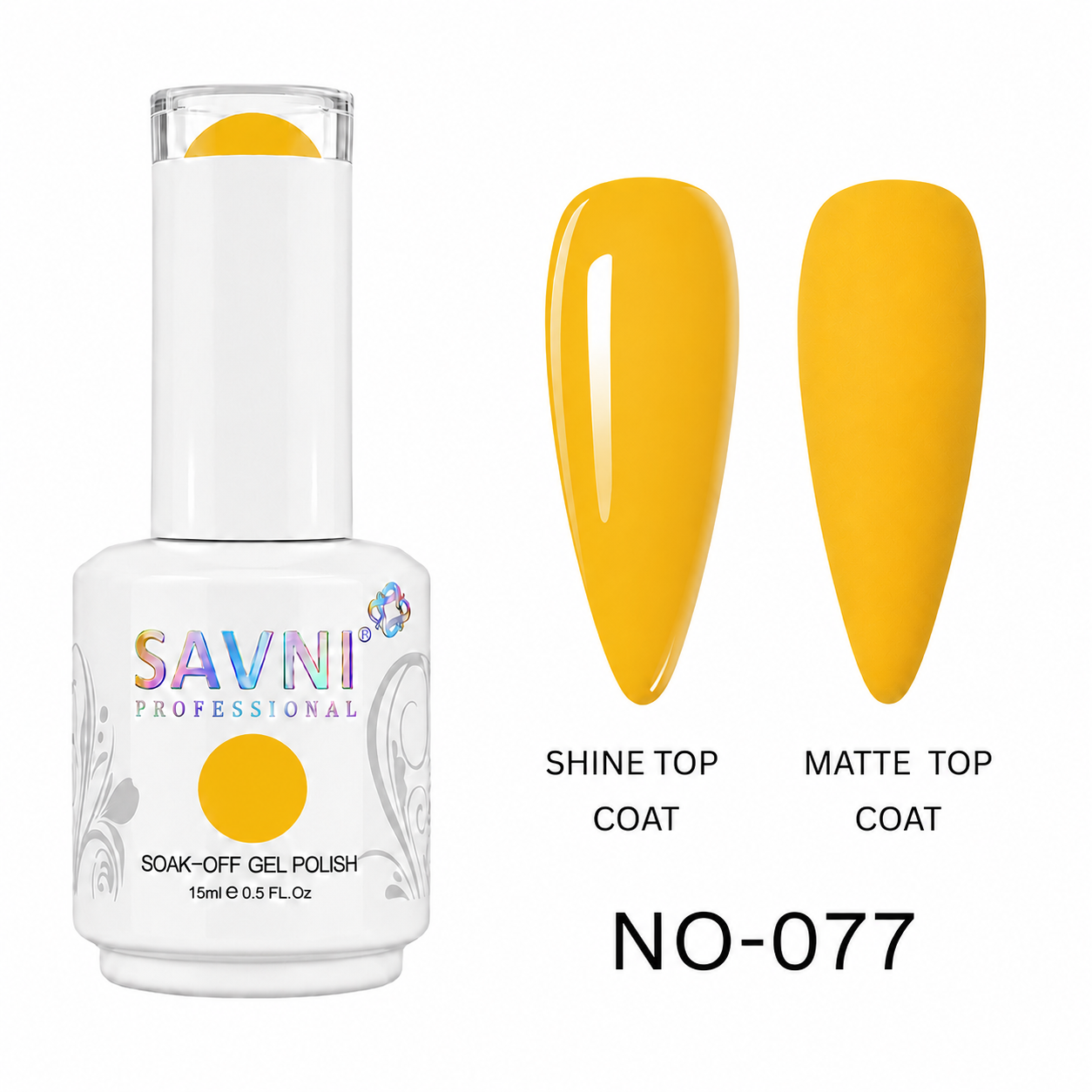 UV/LED SOAK OFF GEL POLISH-077-W