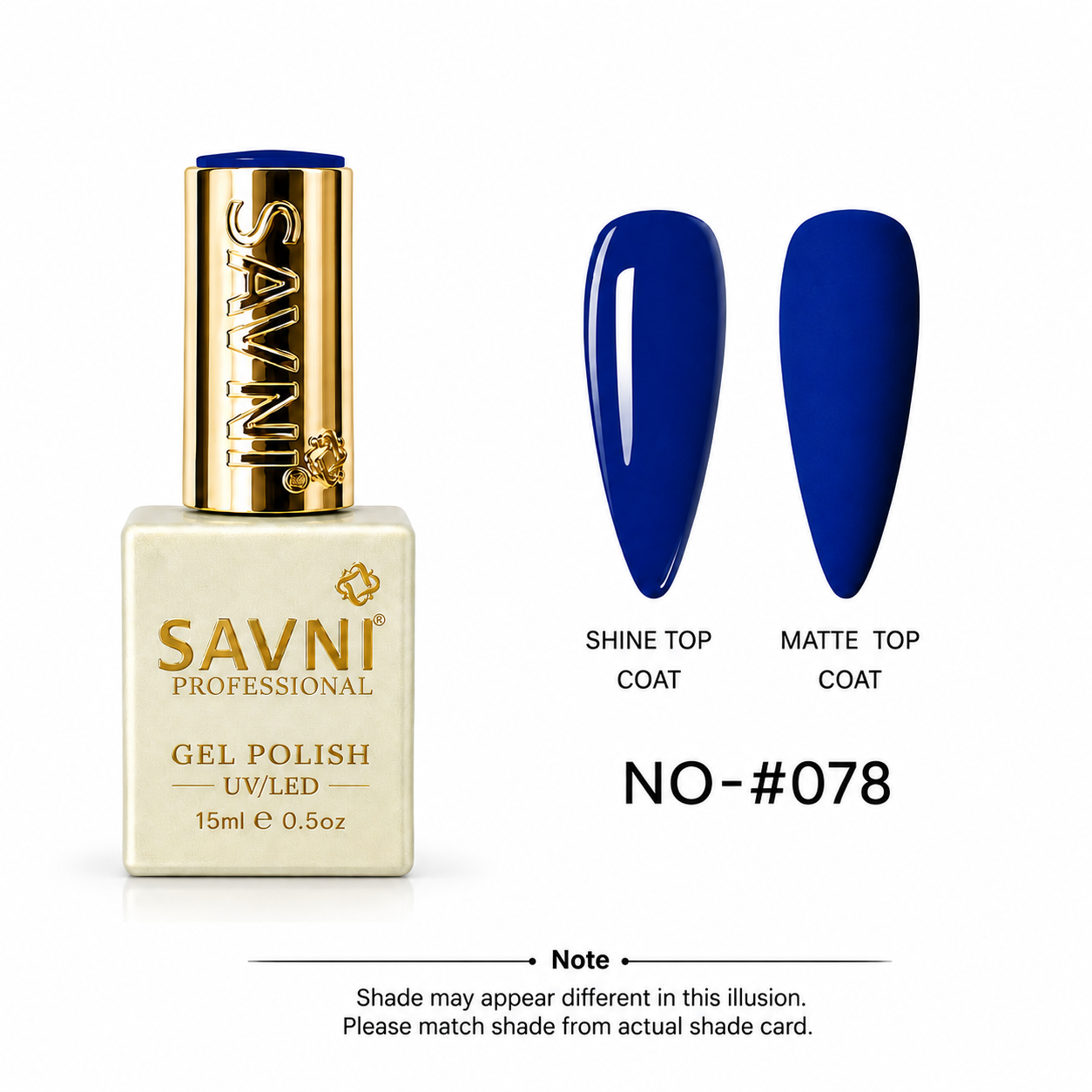 SAVNI ADVANCED UV/LED GEL POLISH-#078