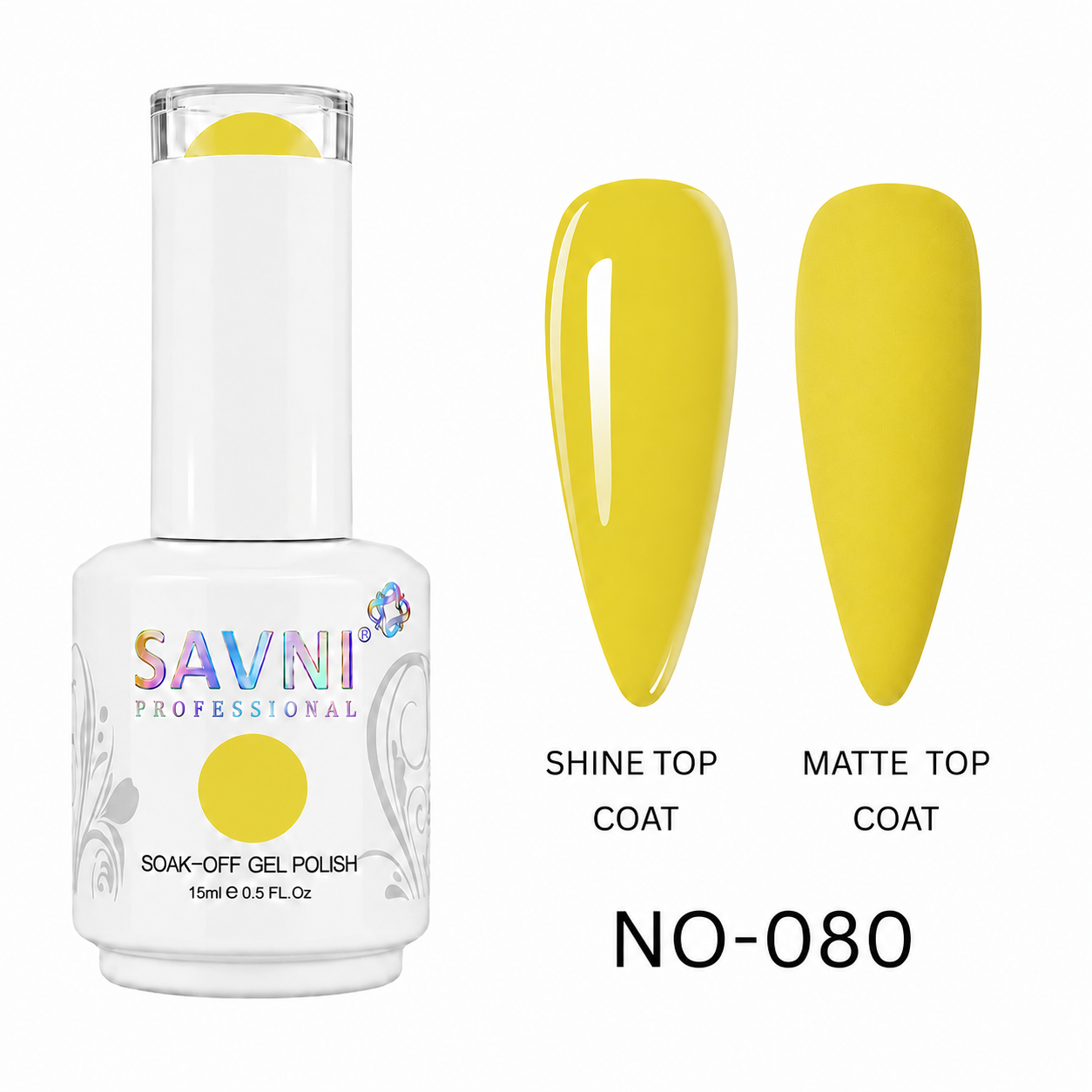 UV/LED SOAK OFF GEL POLISH-080-W