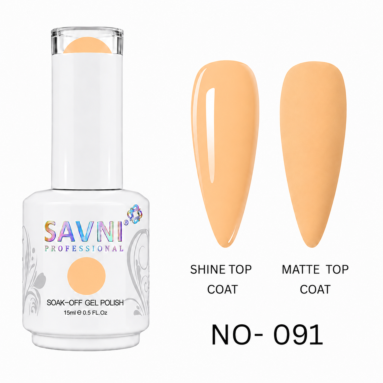 UV/LED SOAK OFF GEL POLISH-091-W
