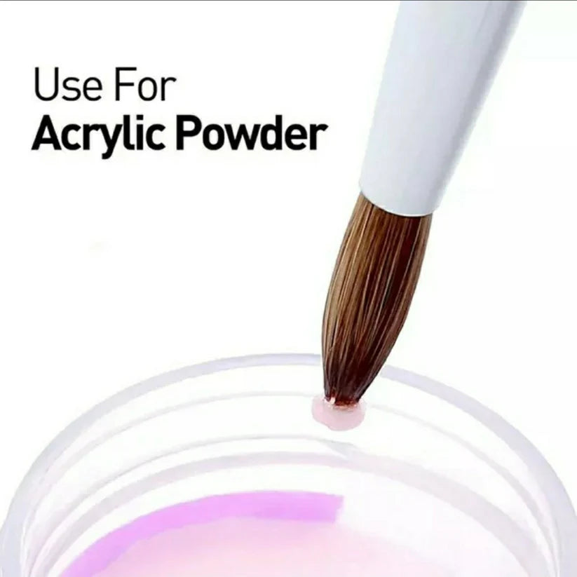 Synthetic Acrylic Brush Wooden Handle SIX PIECE PACKING - 1002