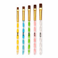 SUZI Professional Flat Gel Brush Set (5 Pieces) 1006