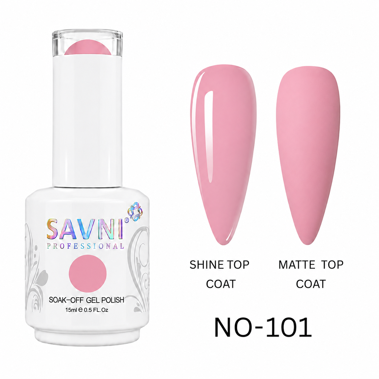 UV/LED SOAK OFF GEL POLISH-101-W