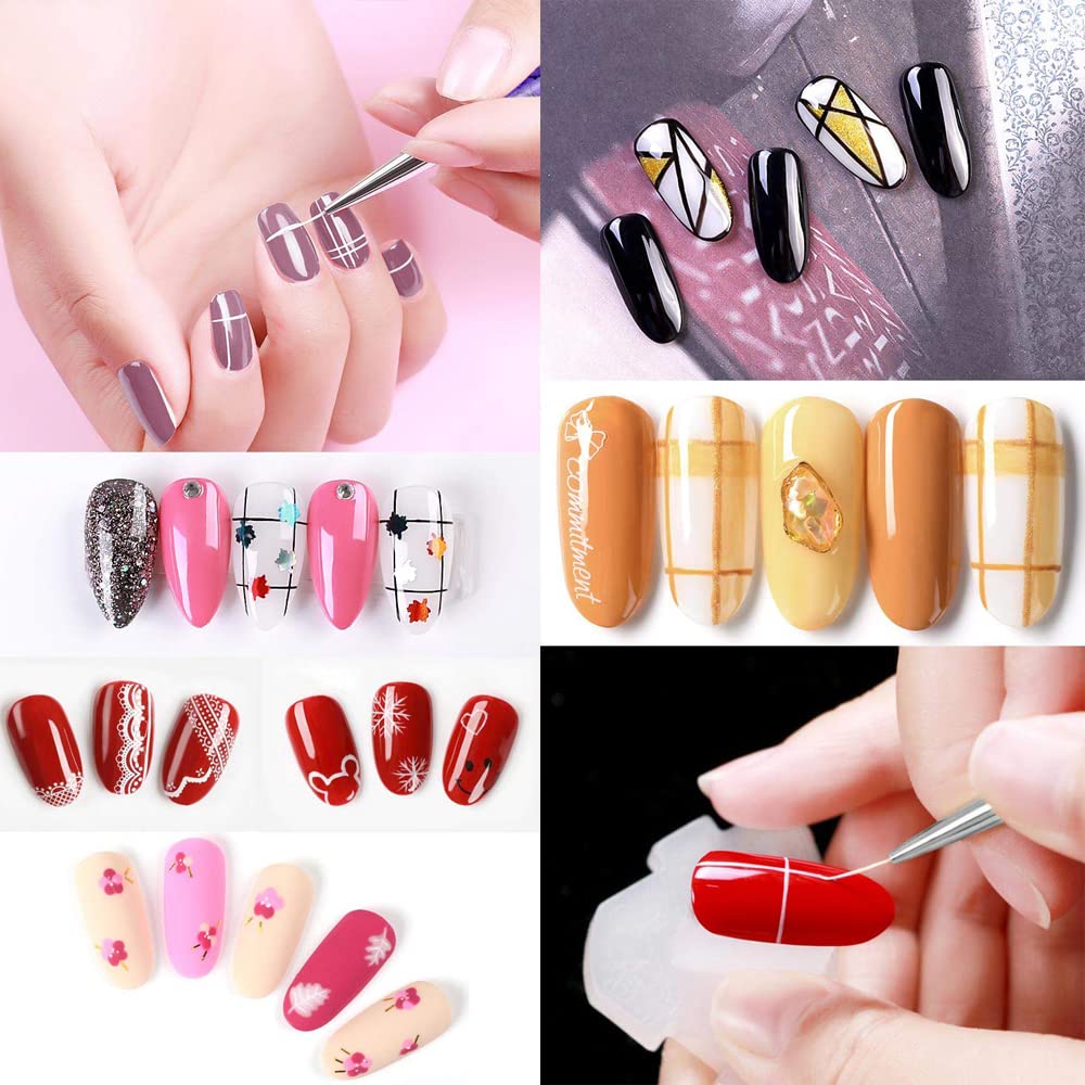 Professional Fine Detail Nail Art Brush Set (3 Pieces) 1011