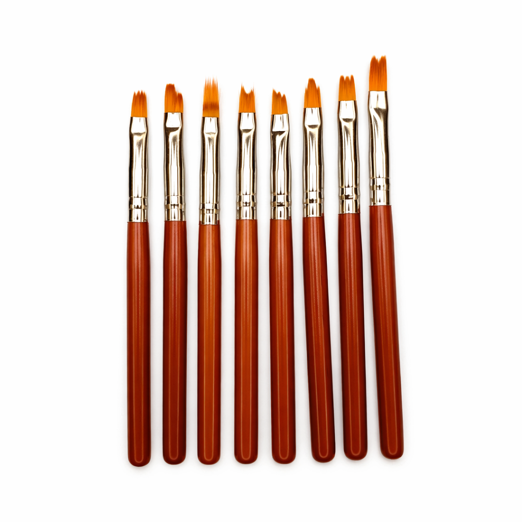 SUZI One Stroke Flower Nail Art Brush Set (8 Pieces) 1013