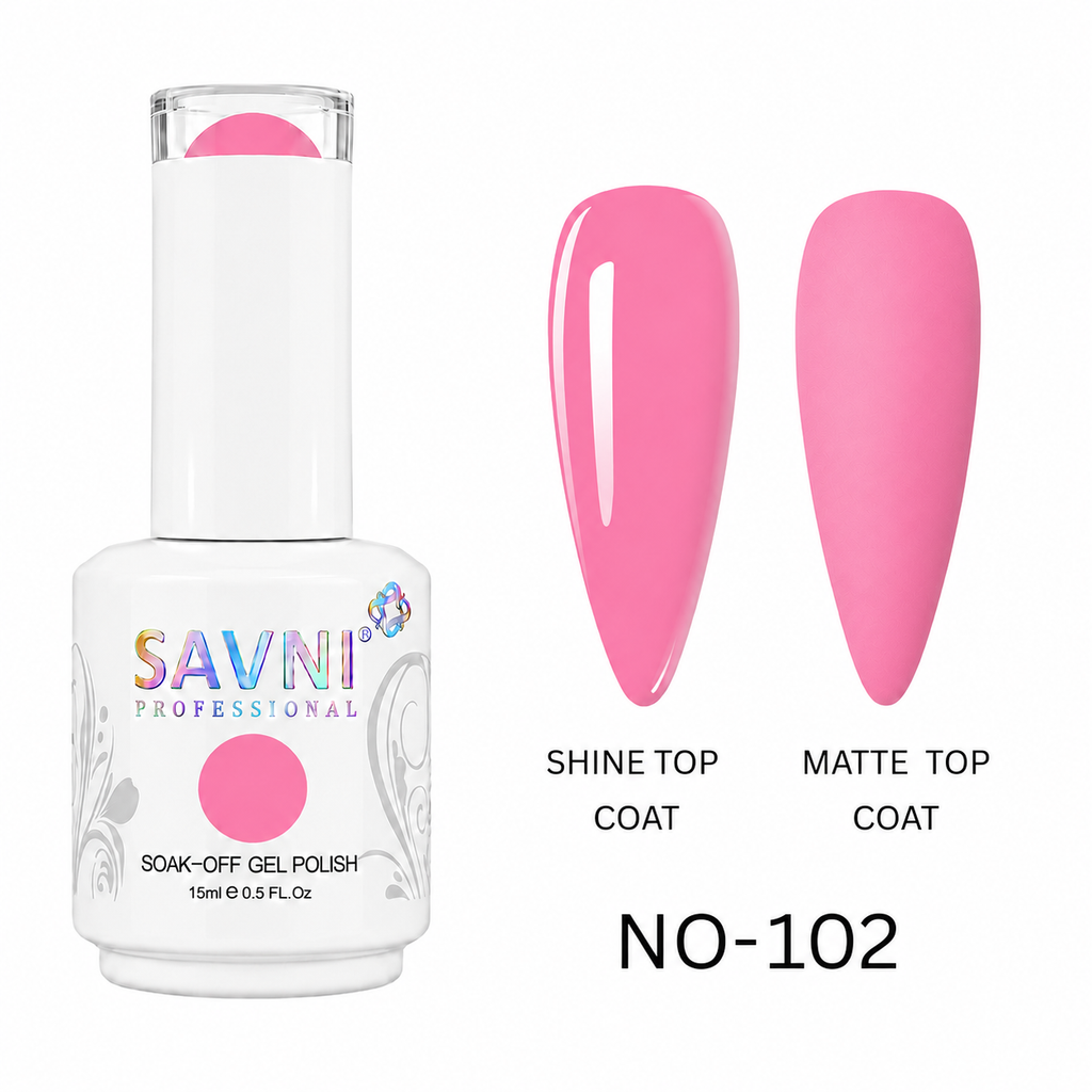 UV/LED SOAK OFF GEL POLISH-102-W