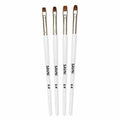 SAVNI Professional Gel & Acrylic Nail Brush Set (4 Pieces) 1023