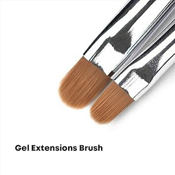 GEL BRUSH 2 SHAPE 2 SIZE FOR NAIL ART - 1023