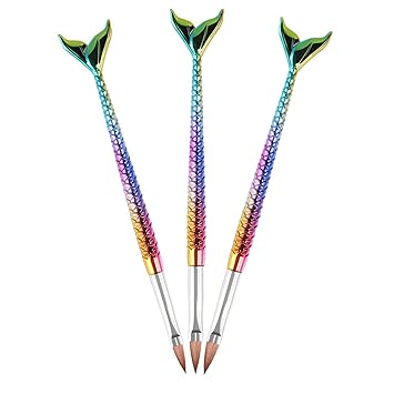 ACRLIC BRUSH OF 3 PIECE SET - 1029