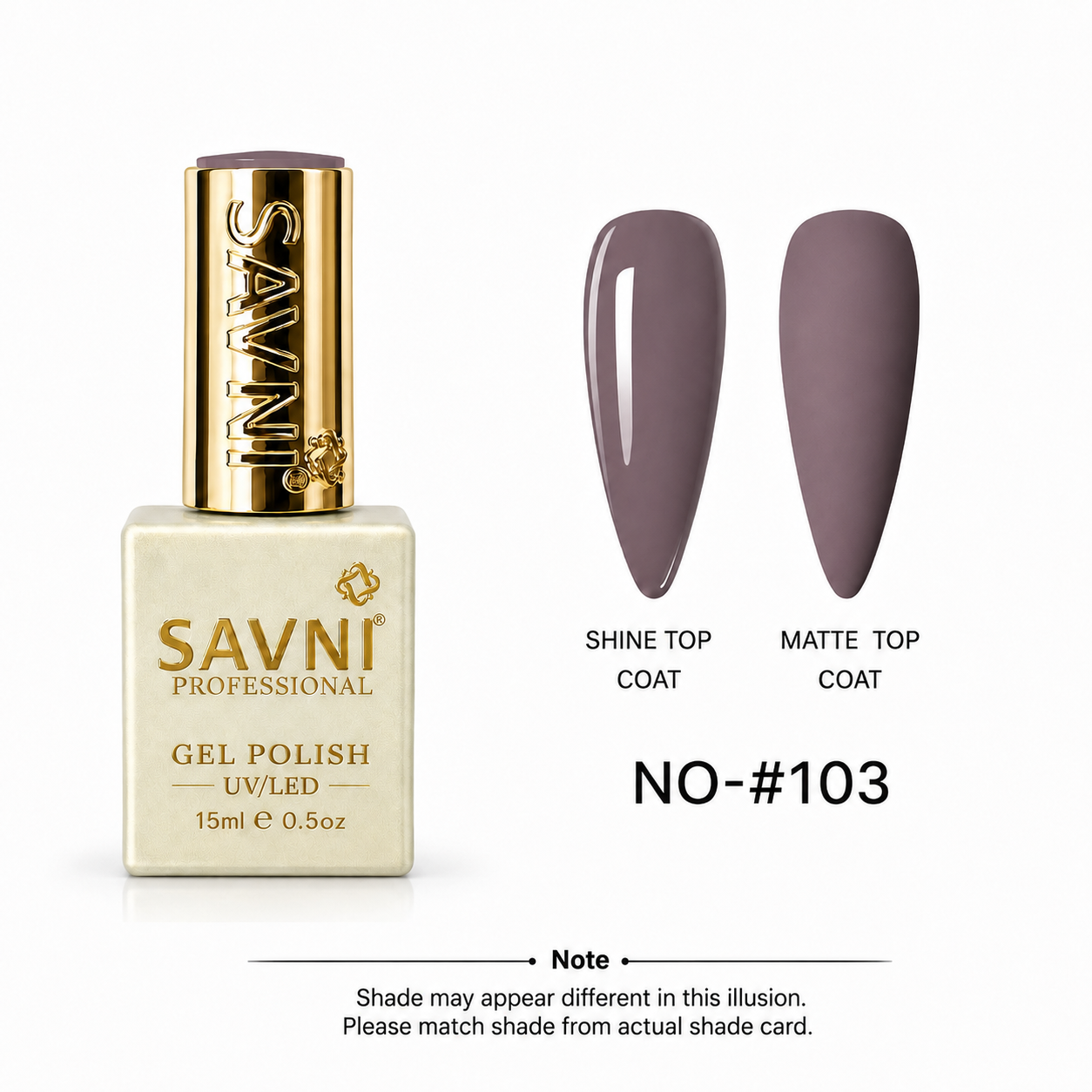 SAVNI ADVANCED UV/LED GEL POLISH-#103