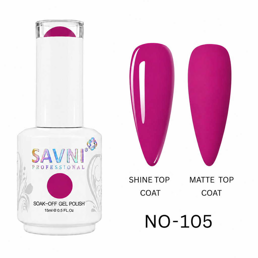 UV/LED SOAK OFF GEL POLISH-105-W