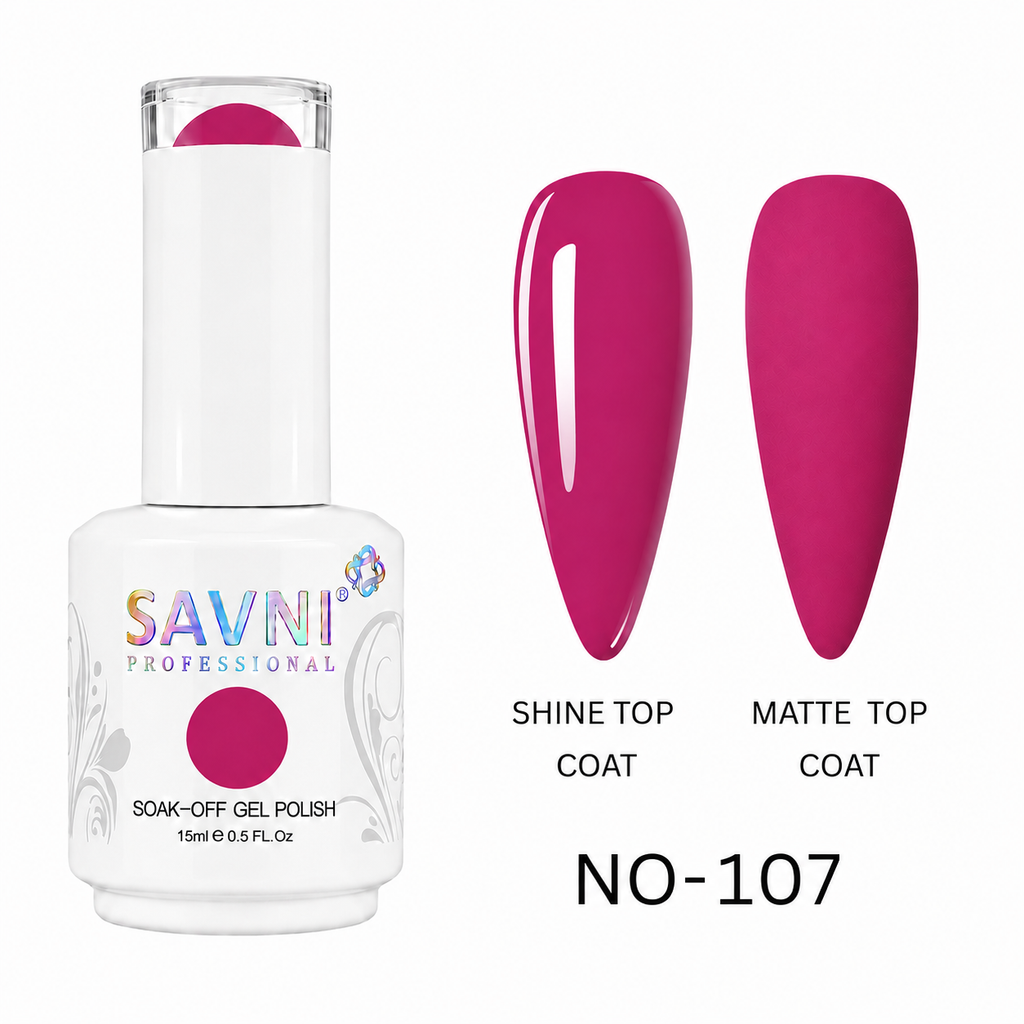 UV/LED SOAK OFF GEL POLISH-107-W