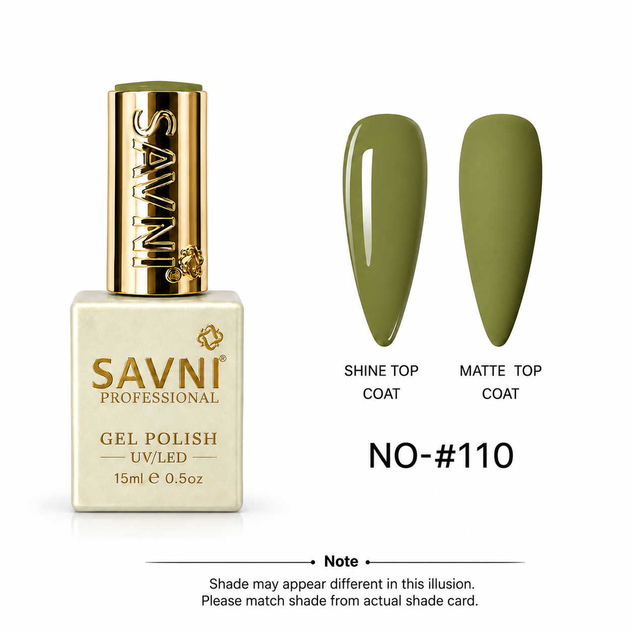 SAVNI ADVANCED UV/LED GEL POLISH-#110