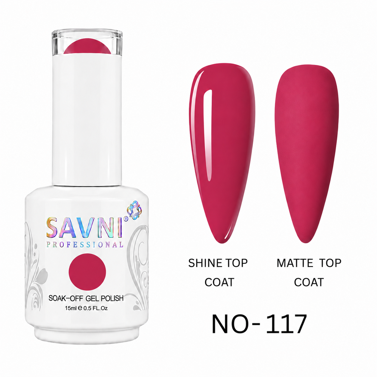 UV/LED SOAK OFF GEL POLISH-117-W