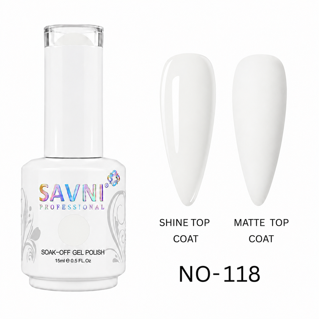 UV/LED SOAK OFF GEL POLISH-118-W