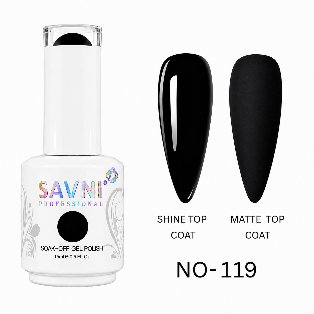 UV/LED SOAK OFF GEL POLISH-119-W