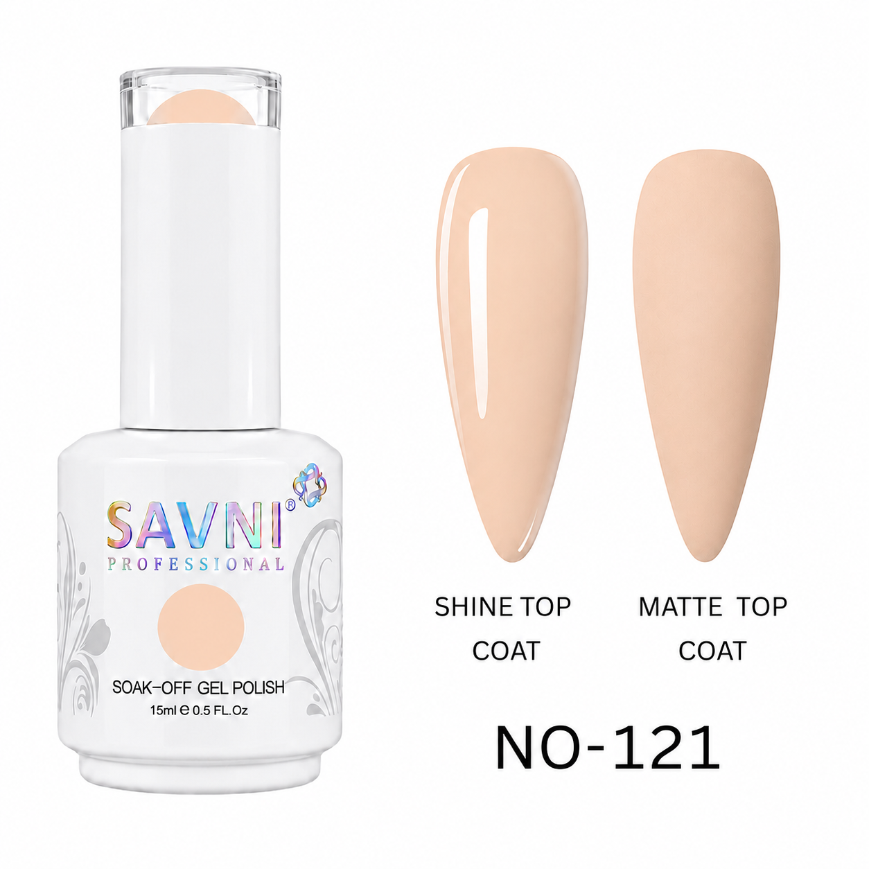 UV/LED SOAK OFF GEL POLISH-121-W