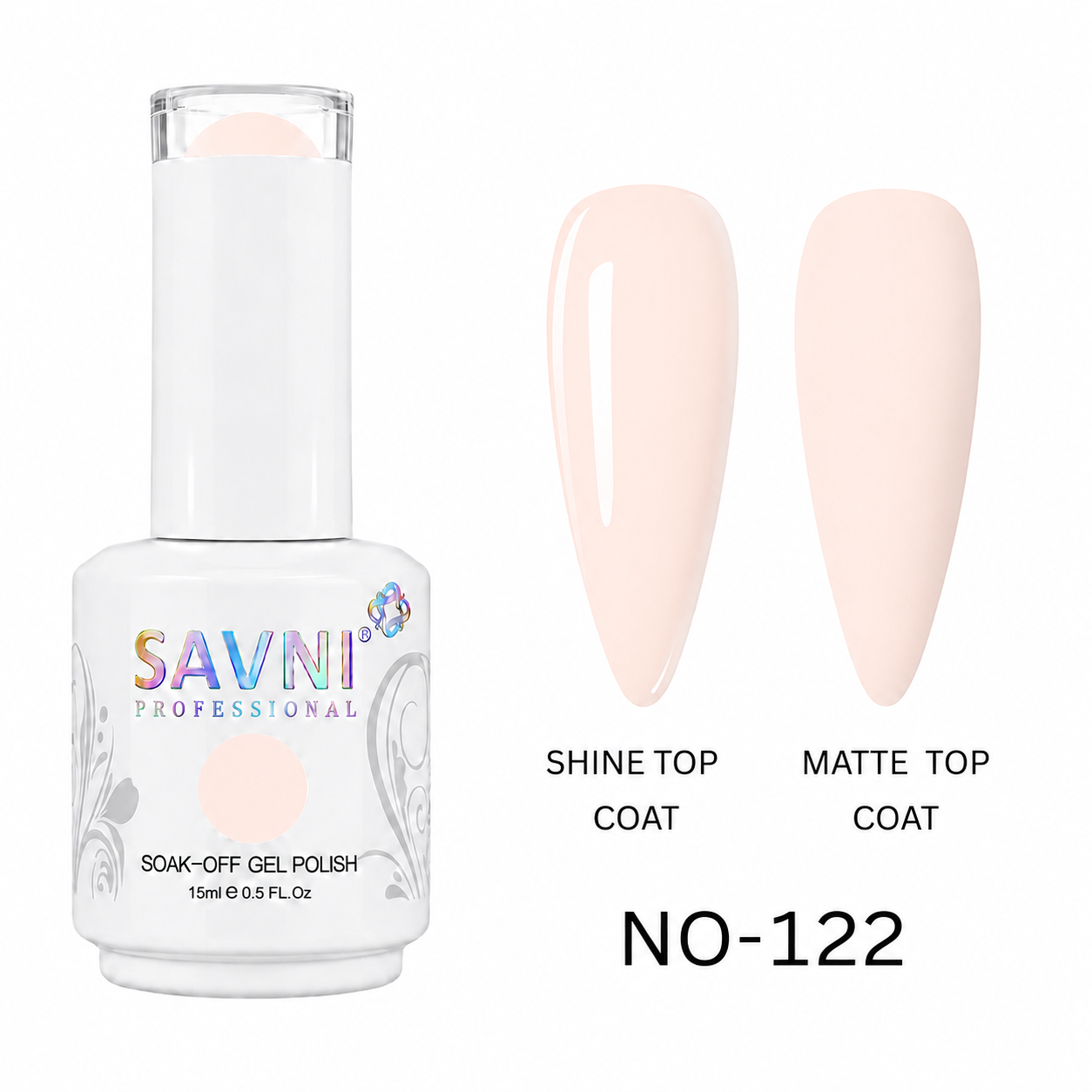 UV/LED SOAK OFF GEL POLISH-122-W
