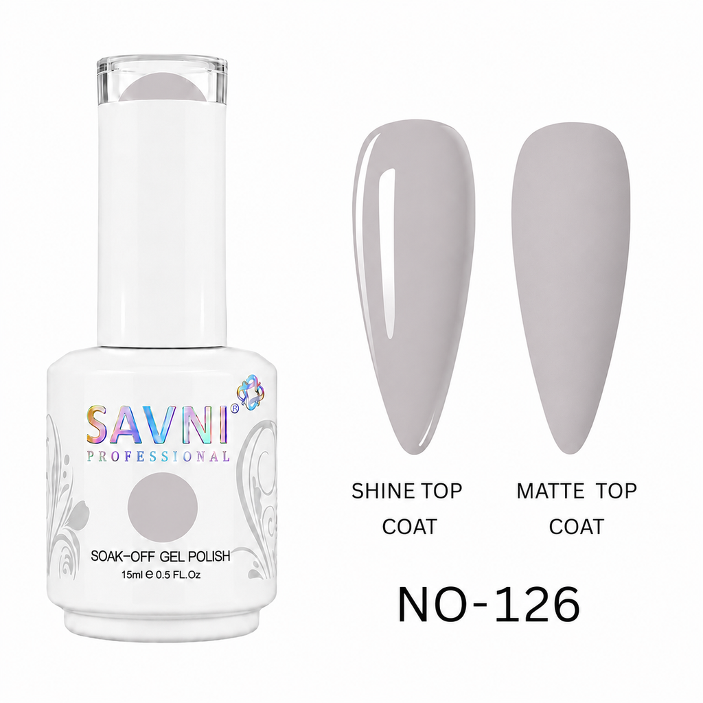 UV/LED SOAK OFF GEL POLISH-126-W