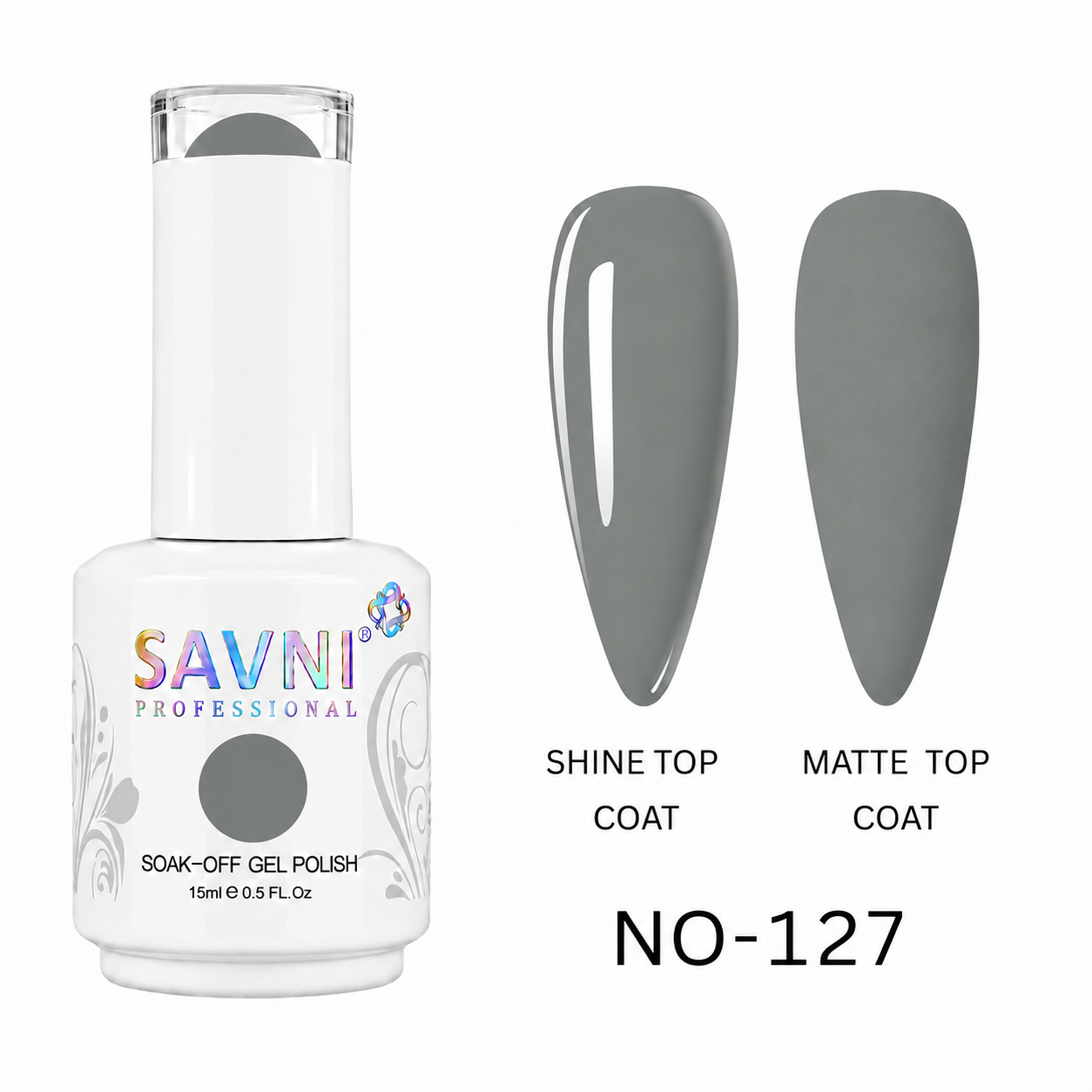 UV/LED SOAK OFF GEL POLISH-127-W