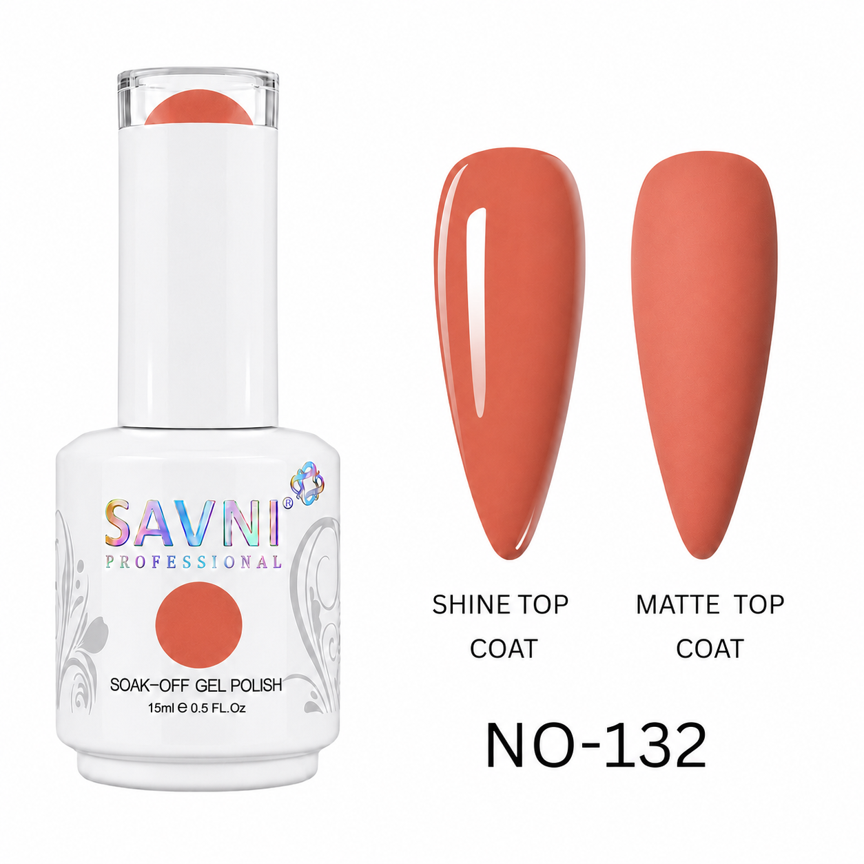 UV/LED SOAK OFF GEL POLISH-132-W
