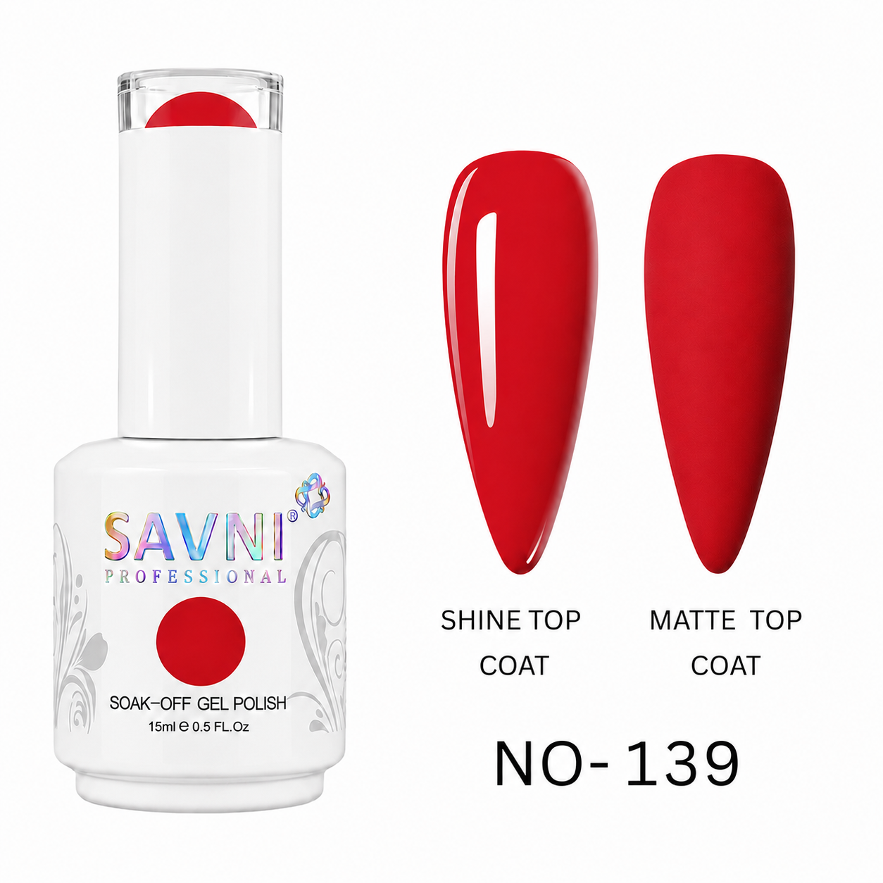 UV/LED SOAK OFF GEL POLISH-139-W