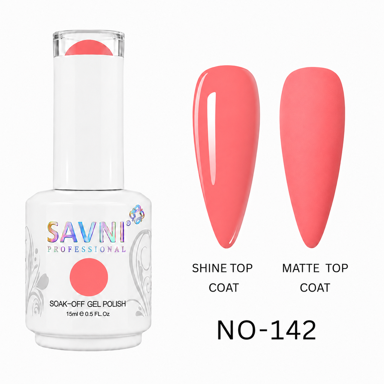 UV/LED SOAK OFF GEL POLISH-142-W