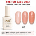 SAVNI FRENCH BASE U/V POLISH-18-F