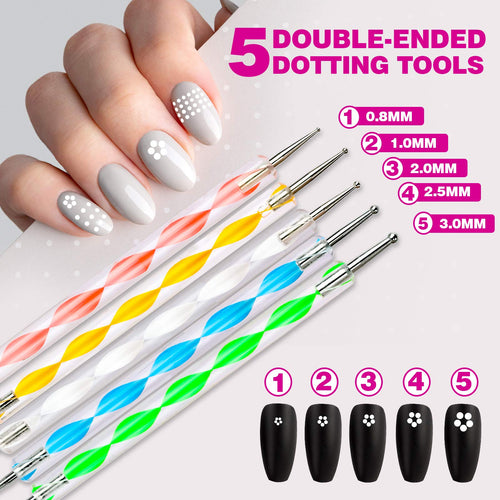 Dotting Tool Set for Nail Art 2001