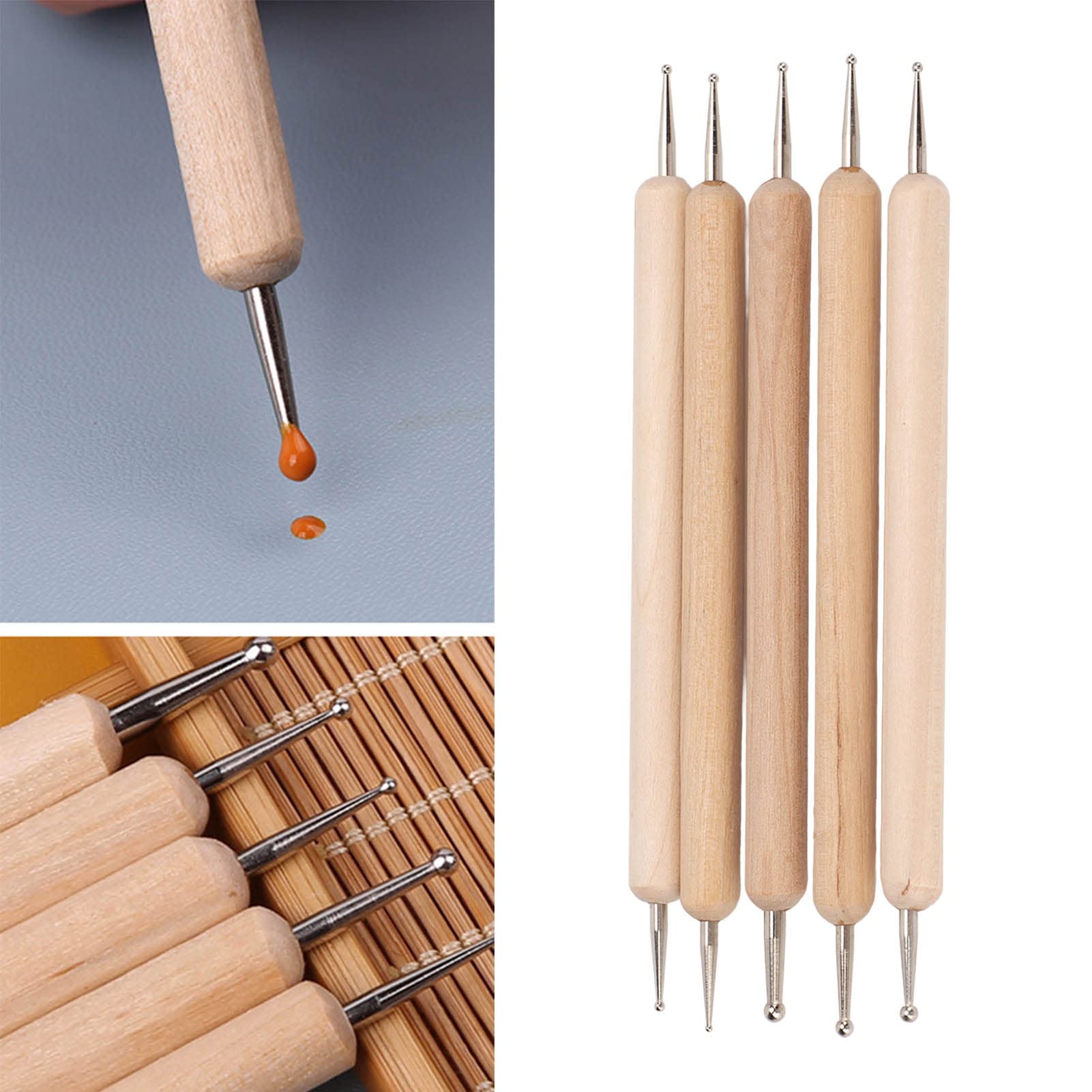 Dotting Tool Wooden Handel - 2002