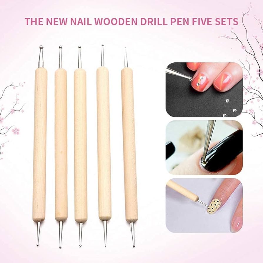 Dotting Tool Wooden Handel - 2002