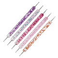 Nail Art Dotting Tool Set with Crystal Handles 2003