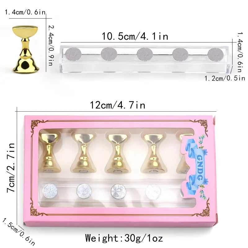 Magnetic Nail Display Stand Set 2010