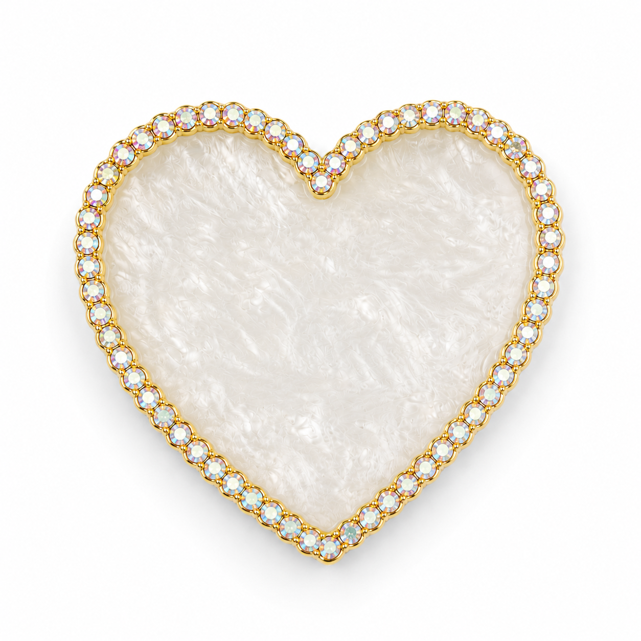 Heart-Shaped Nail Art Palette GOLD 2015