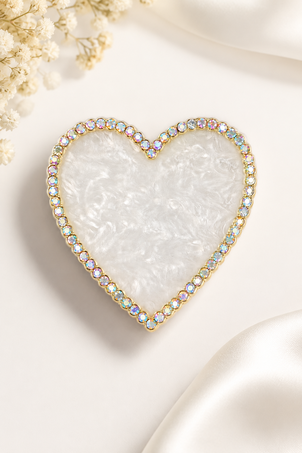 Heart-Shaped Nail Art Palette GOLD 2015