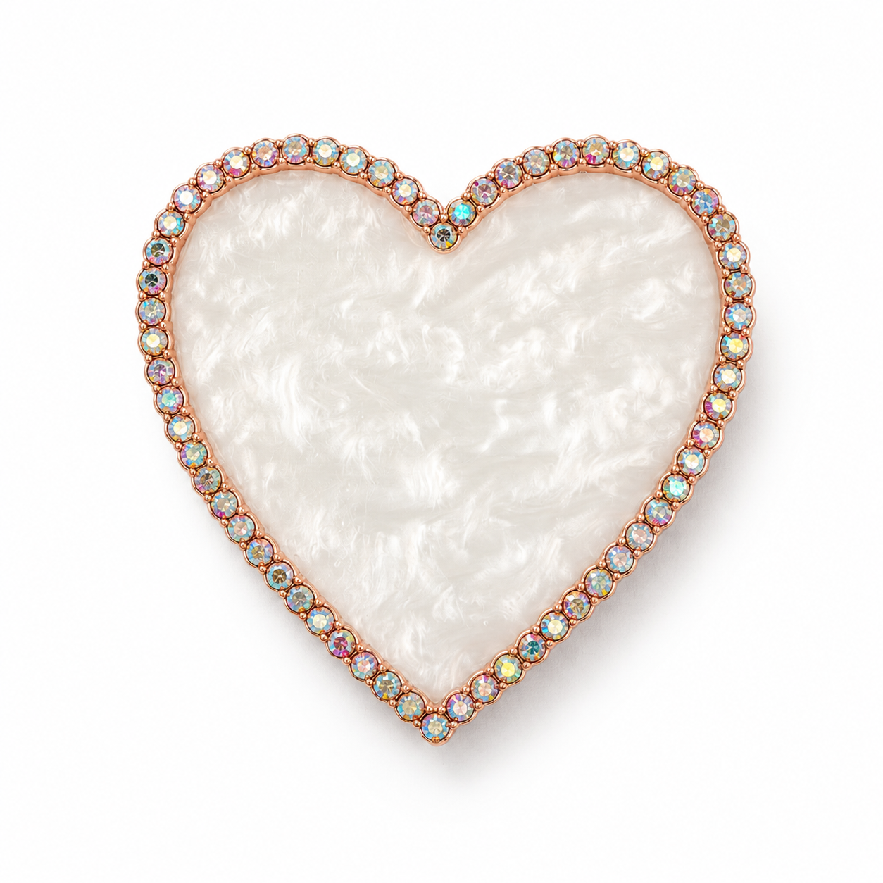 Heart-Shaped Nail Art Palette ROSE GOLD 2016