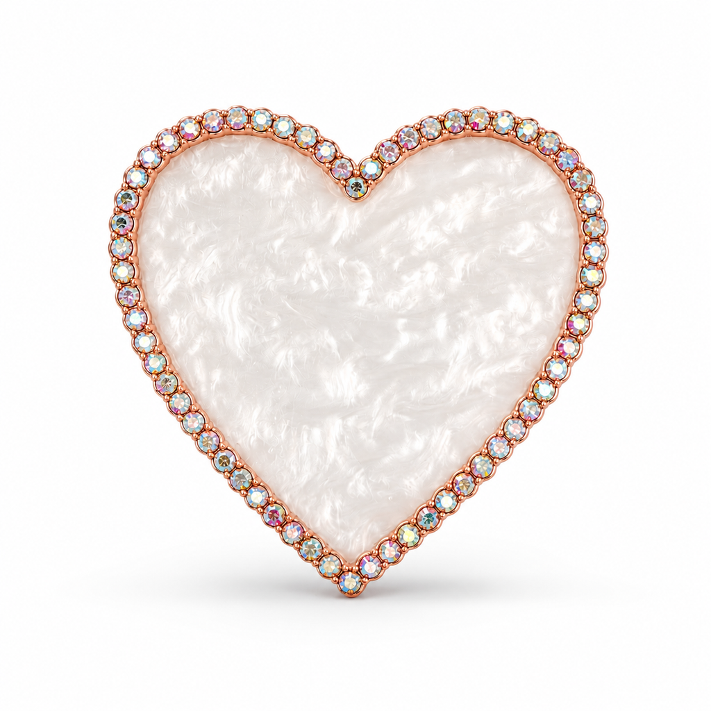 Heart-Shaped Nail Art Palette ROSE GOLD 2016